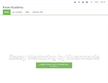 Tablet Screenshot of kwanmanee.com